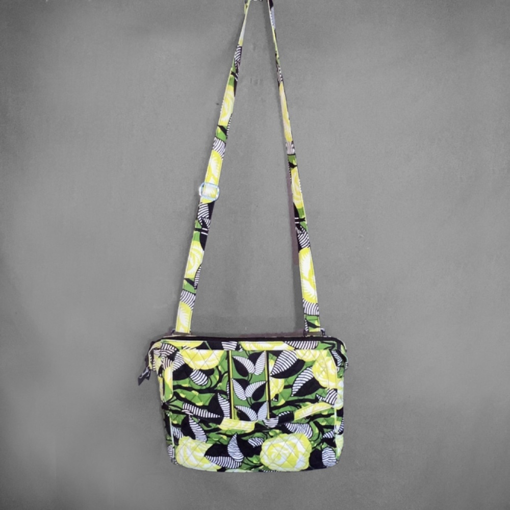 Vera Bradley Neon Yellow & Black Bag